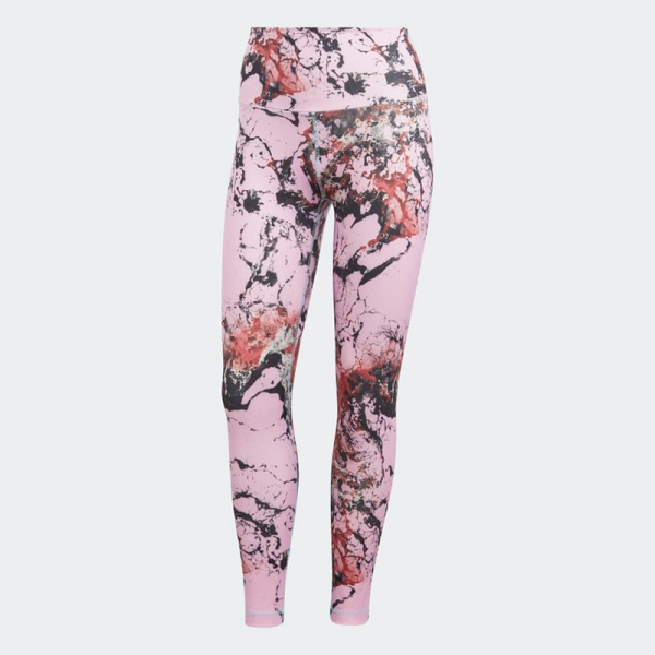 ADIDAS YOGA ESSENTIALS PRINT 7 8 LEGGINGS HK9981 Online Hot Sale