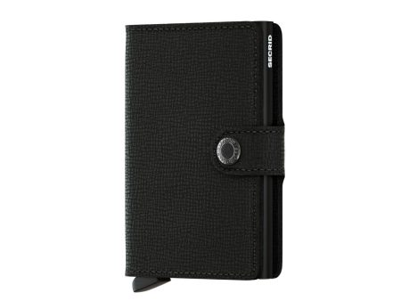 Secrid Mini Wallet Crisple Black Discount