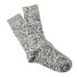 Anonymous Ism Light Slub Crew Socks - Navy Cheap