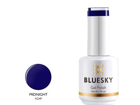 Bluesky Gel Polish 15ml N24P MIDNIGHT Online Hot Sale