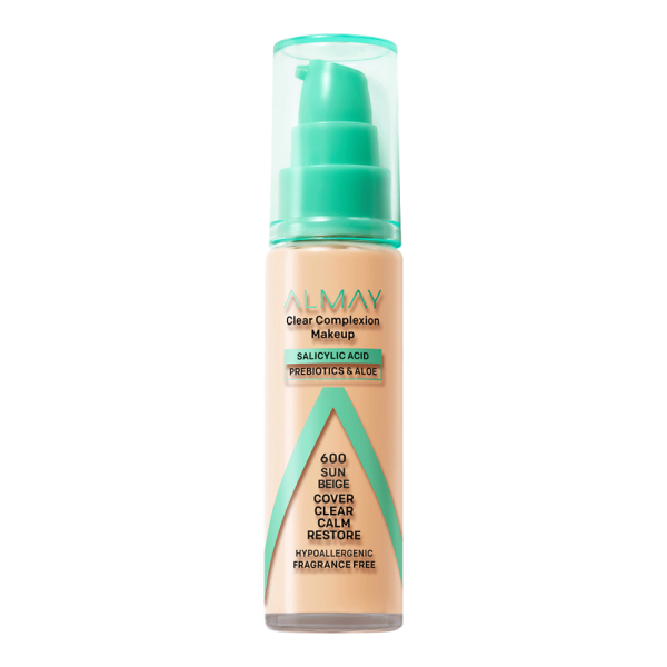 Almay Clear Complexion Makeup 30.0ml 600 SUN BEIGE For Sale