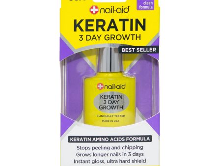 Nail-Aid Keratin 3 Day Growth 15ml Hot on Sale