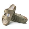 Birkenstock Arizona SFB VL Sandals - Faded Khaki Suede Online Hot Sale