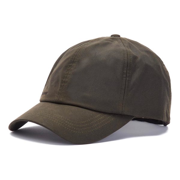 Barbour Wax Sports Cap - Olive Supply