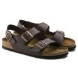 Birkenstock Milano BF Sandals - Dark Brown Fashion