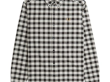 Fred Perry Tartan Oxford Shirt Hot on Sale