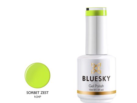 Bluesky Gel Polish 15ml N34P SORBET ZEST Discount