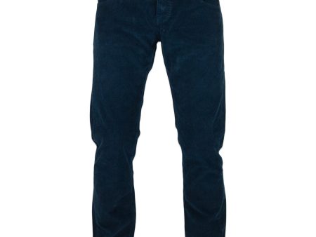 Lois Sierra Needle Cord Trousers - Navy Sale