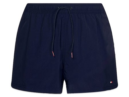 Tommy Hilfiger Drawstring Swim Shorts - Navy Online Hot Sale