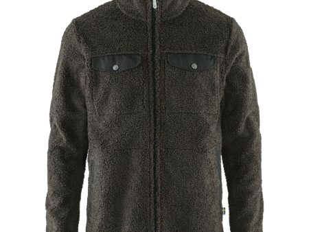 Fjallraven Greenland Pile Fleece - Dark Grey on Sale