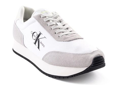 CALVIN KLEIN RETRO RUNNER LACE UP SNEAKER CKM51 Supply