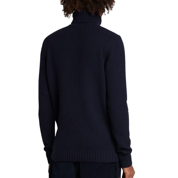 Farah Anton Fisherman Knit - True Navy Cheap