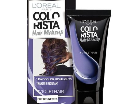 L Oreal Colorista Hair Makeup 1 Day Colour Highlights #VIOLET HAIR Cheap