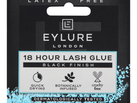 Eylure London 18 Hour Lash Glue 4.5ml BLACK FINISH Discount