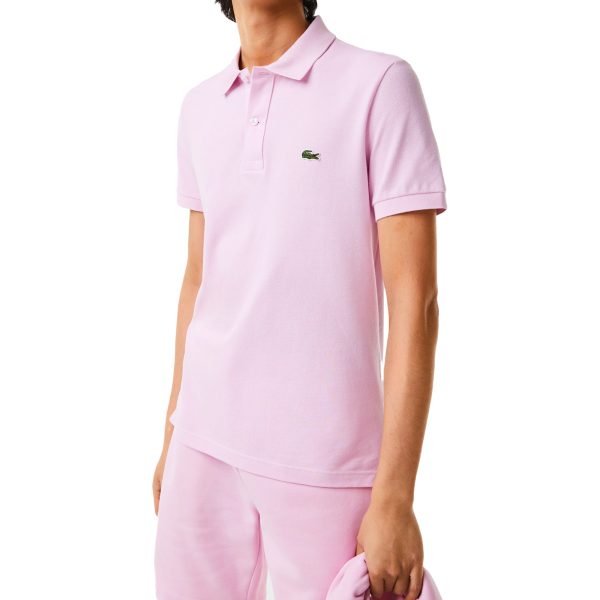 Lacoste Short Sleeved Slim Fit Polo PH4012 - Albizia Pink Fashion