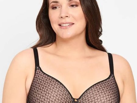 Berlei Lift & Shape T-Shirt Mesh Bra - Black Fashion