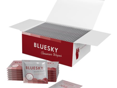 Bluesky Cleanser Wipes 200pc For Cheap