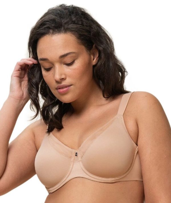 Triumph True Shape Sensation Minimiser Underwire Bra - Smooth Skin For Discount