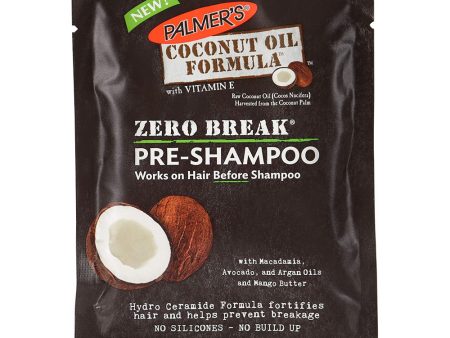 Palmer s Coconut Oil Formula Zero Break Pre-Shampoo 60g Sale