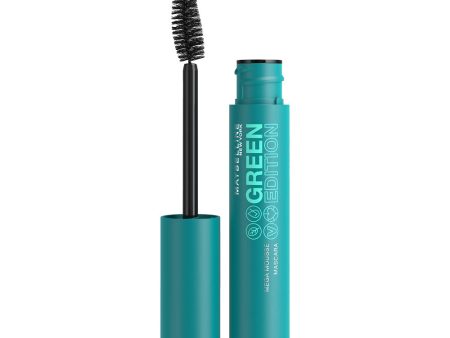 Maybelline Green Edition Mascara 9.0ml 002 VERY BLACK Online now