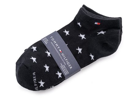 TOMMY HILFIGER COTTON  3-PACK SOCKS SU45 For Sale