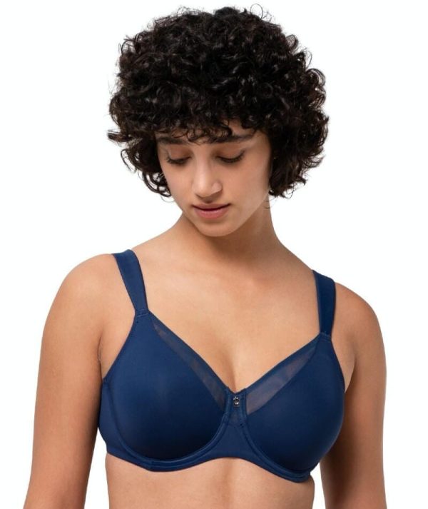 Triumph True Shape Sensation Minimiser Underwire Bra - Deep Water on Sale