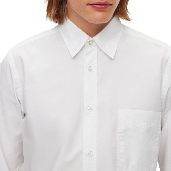 Boss Relegant 6 Poplin LS Shirt - White Discount