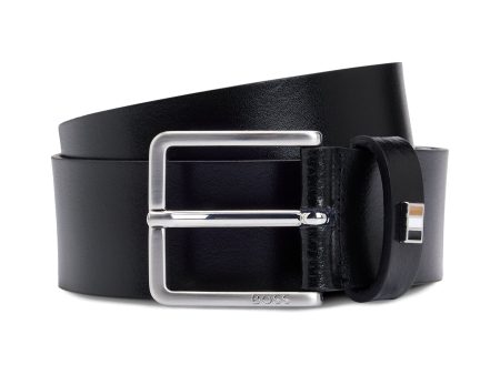 Boss Ther Flag E Sz35 Leather Belt Fashion