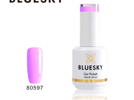 Bluesky Gel Polish 15ml 80597 BECKONING BEGONIA Hot on Sale