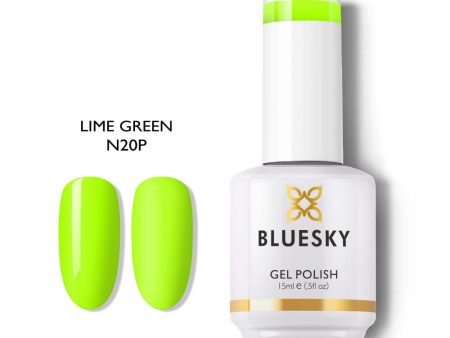 Bluesky Gel Polish 15ml N20P LIME GREEN Hot on Sale