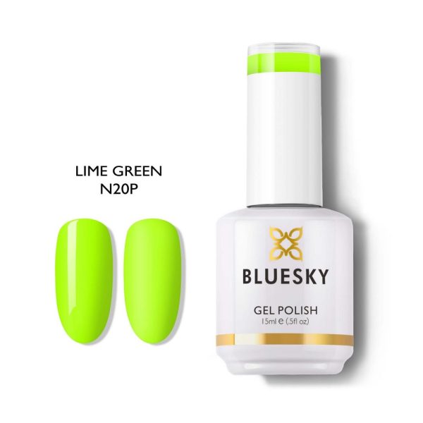 Bluesky Gel Polish 15ml N20P LIME GREEN Hot on Sale