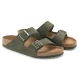 Birkenstock Arizona Vegan Micro Fibre Sandals - Desert Dust Thyme Fashion