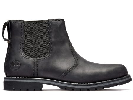 Timberland Larchmont II Chelsea Boot - Black Full Grain Discount