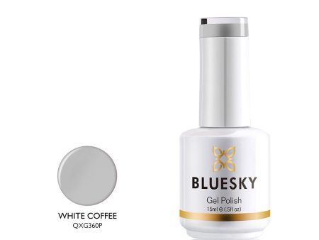 Bluesky Gel Polish 15ml QXG360P WHITE COFFEE For Discount