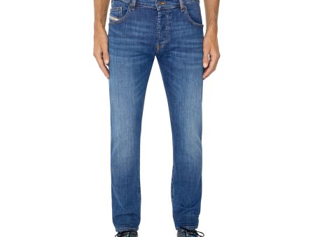 Diesel D-Yennox 0IHAR Tapered Fit Jeans - Mid Blue Discount