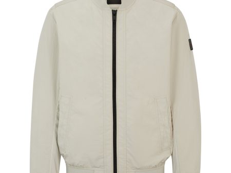 Boss Othmare Shell Bomber Jacket - Light Beige Online