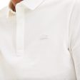 Lacoste Long Sleeve Paris Stretch Polo PH2481 - White Cheap