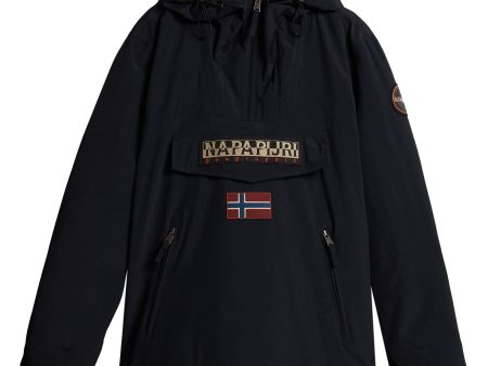 Napapijri Rainforest Fleece Lined Pocket 2 Jacket - Black For Sale