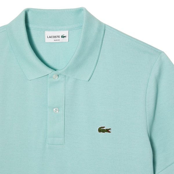 Lacoste Short Sleeved Slim Fit Polo PH4012 - Pastille Mint Supply