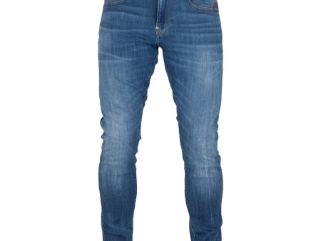 G-Star Revend Skinny Jeans - Elto Medium Indigo Aged Superstretch Sale