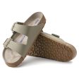 Birkenstock Arizona SFB BF Sandals - Desert Soil Faded Khaki Supply