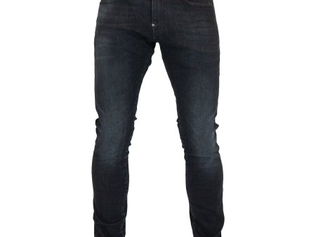 G-Star Revend Skinny Jeans - Elto Medium Aged Faded Black Superstretch Online