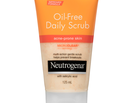 Neutrogena Oil-Free Daily Scrub Acne-Prone Skin 125.0ml For Discount