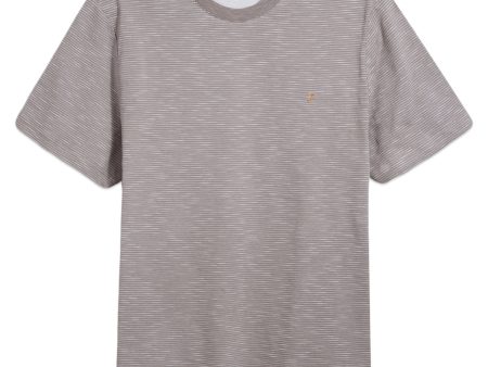 Farah Shane T-Shirt - Smokey Brown Marl Online Sale