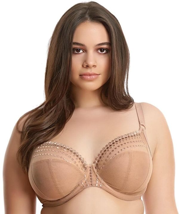 Elomi Matilda Underwired Plunge Bra - Cafe Au Lait Cheap