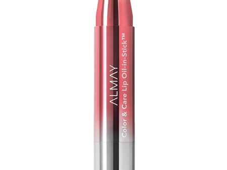 Almay Color & Care Lip Oil-In-Stick 2.5g 120 ROSY GLAZE Online now