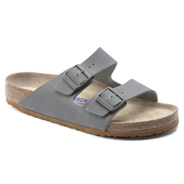 Birkenstock Arizona SFB BF Sandals - Desert Soil Grey Online now