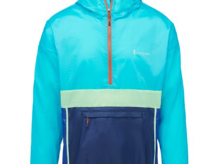 Cotopaxi Teca Halfzip Windbreaker - Sea Salt Online now