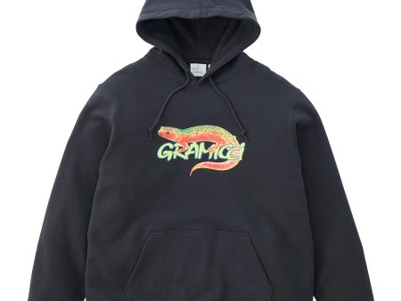 Gramicci Salamander Hooded Sweatshirt - Vintage Black Fashion