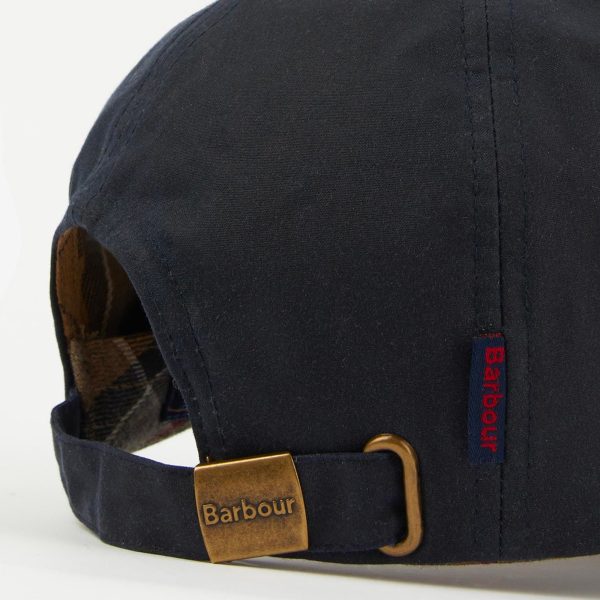 Barbour Wax Sports Cap - Navy Fashion